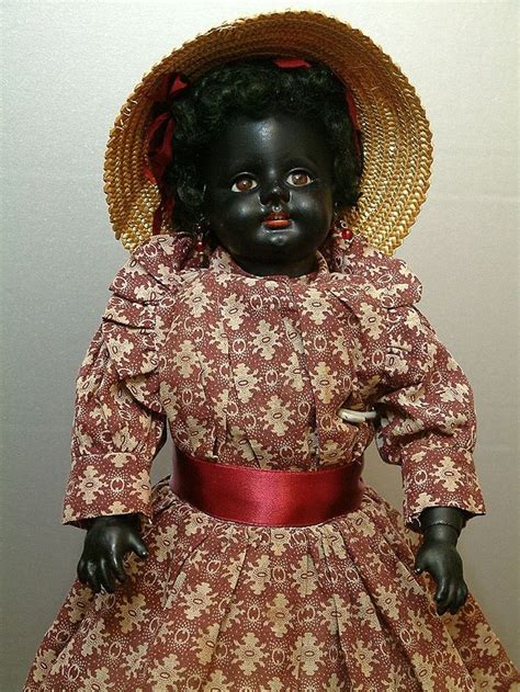 vintage doll black|old black dolls from 1800s.